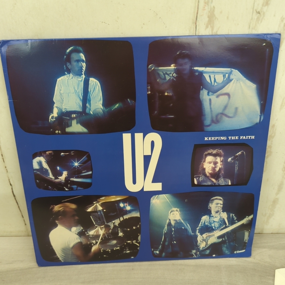 U2 ‎– keeping the faith double lp record